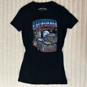 Aeropostale Black California Racing Tee